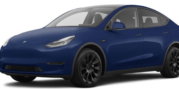 TESLA MODEL Y 2021 5YJYGAEEXMF229625 image